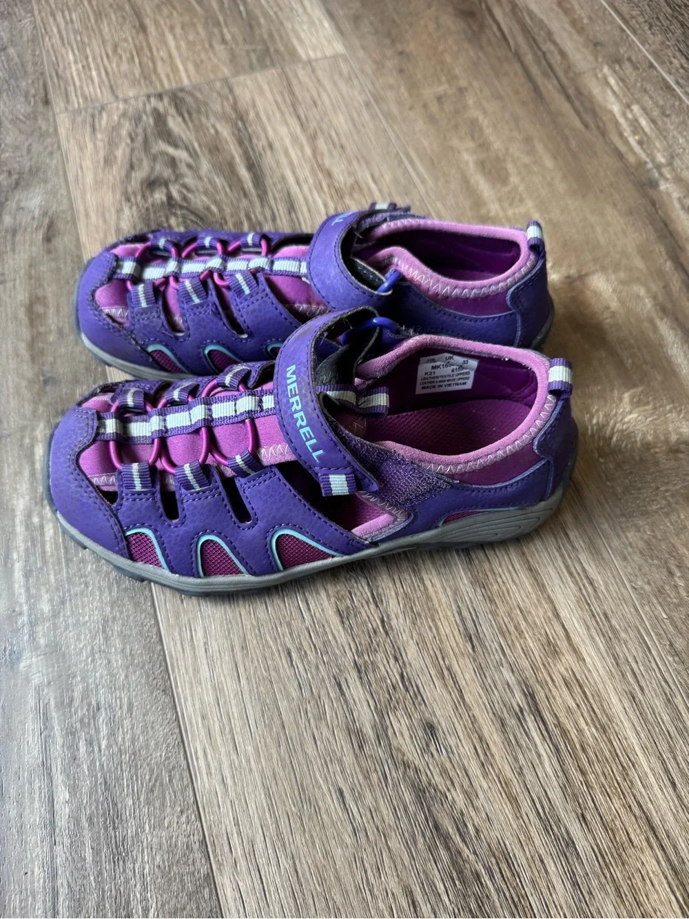 Merrell Kids Purple and Pink Active Sandals